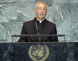 Archbishop Dominique Mamberti, Secretary for Relations with States of the Holy See, addresses the General Assembly. ?w=200&h=150