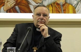 Archbishop Francesco Montenegro of Agrigento, who will be made a cardinal at the Feb. 14 consistory.   Bohumil Petrik/CNA.