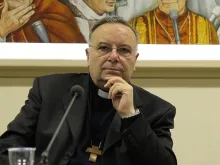 Archbishop Francesco Montenegro of Agrigento, who will be made a cardinal at the Feb. 14 consistory. 
