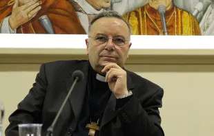 Archbishop Francesco Montenegro of Agrigento, who will be made a cardinal at the Feb. 14 consistory.   Bohumil Petrik/CNA.