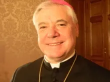 Archbishop Gerhard Ludwig Muller during a July 20, 2012 interview with CNA in Rome.