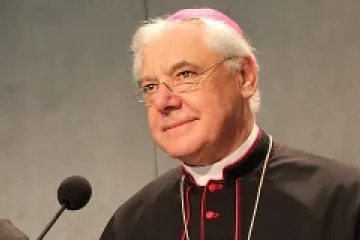 Archbishop Gerhard Muller at the Vatican Press Office on July 5 2013 Credit Lauren CNA CNA 7 10 13