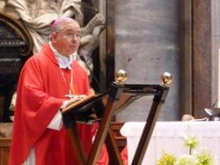 Archbishop Gomez preaches in St. Peter's Basilica on June 28, 2011