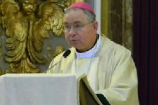 Archbishop Jose Gomez celebrates Mass at St Ignatius of Loyola Church in Rome 2 CNA Vatican Catholic News 6 27 11