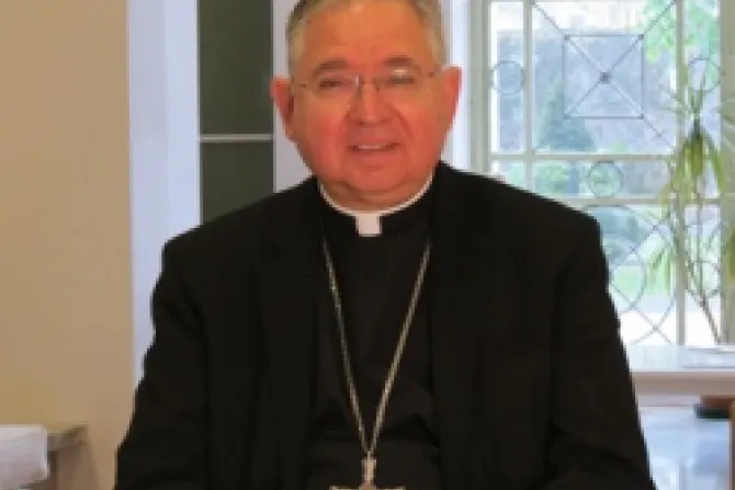 Archbishop Jose Gomez in Rome April 19 2012 2 CNA US Catholic News 4 19 12
