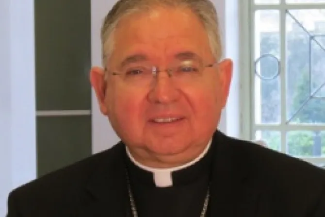 Archbishop Jose Gomez in Rome April 19 2012 CNA US Catholic News 4 19 12