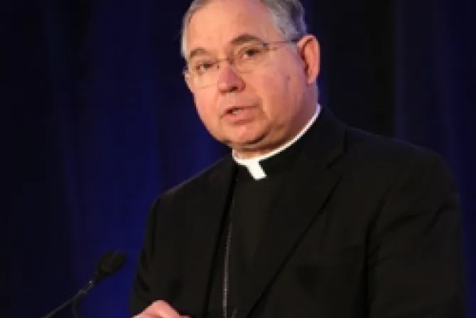 Archbishop Jose H Gomez Credit Patrick Novecosky Legatus CNA US Catholic News 1 24 12