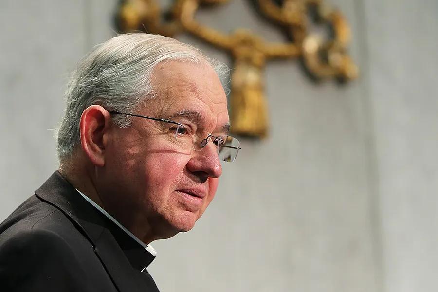 Archbishop Jose? Go?mez of Los Angeles at a press briefing at the Vatican Oct. 22, 2015. ?w=200&h=150