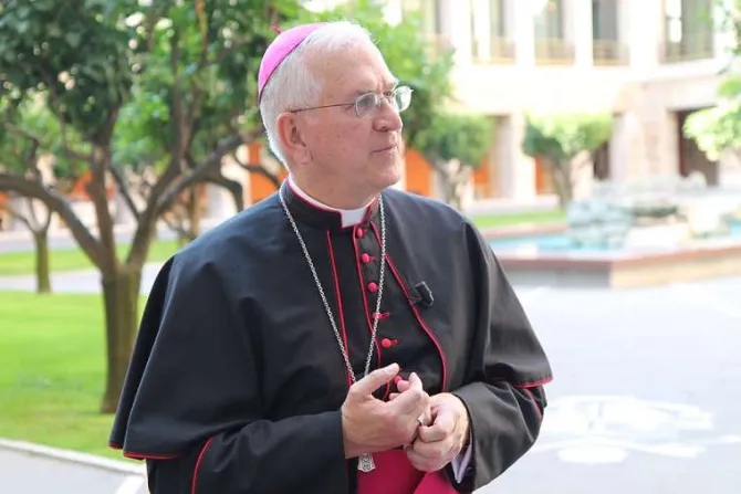 Archbishop Joseph Kurtz of Louisville at the Pontifical North American College in Rome on Oct 8 2014 Credit Bohumil Petrik CNA 3 CNA 10 8 14