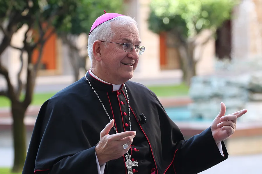 Archbishop Joseph Kurtz of Louisville at the North American College in Rome, Oct. 8, 2014. ?w=200&h=150