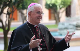 Archbishop Joseph Kurtz of Louisville at the North American College in Rome, Oct. 8, 2014.   Bohumil Petrik/CNA.