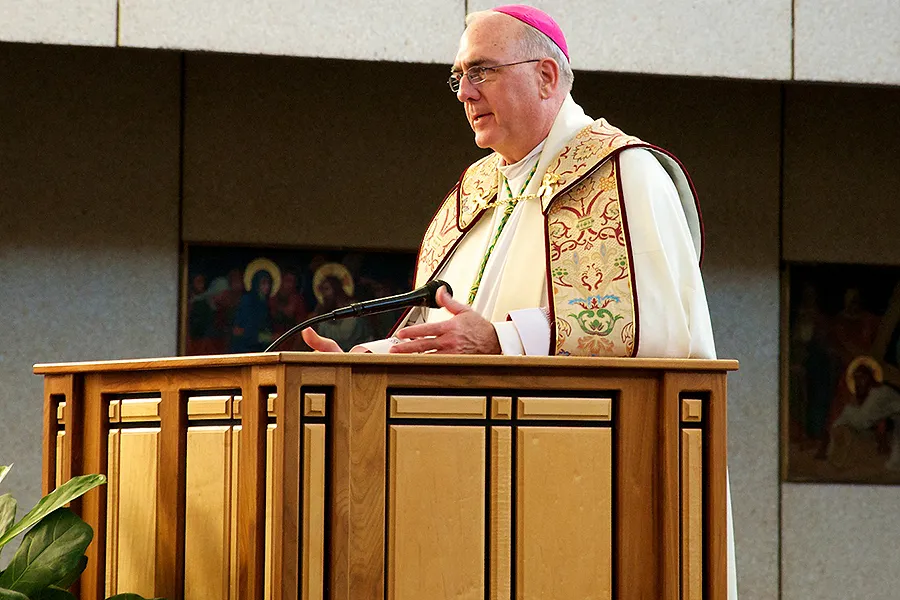 Archbishop Joseph Naumann of Kansas City in Kansas, who was elected chair of the US Bishops' Committee on Pro-Life Activities Nov. 14, 2017. ?w=200&h=150