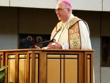 Archbishop Joseph Naumann of Kansas City in Kansas, who was elected chair of the US Bishops' Committee on Pro-Life Activities Nov. 14, 2017. 