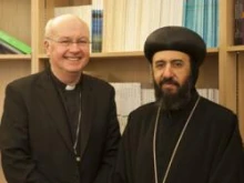 Archbishop Kevin McDonald and Bishop Angaelos of the Coptic Orthodox Church, United Kingdom. 
