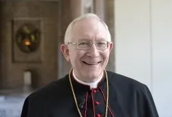 Archbishop Leonard Blair speaks with CNA following his reception of the pallium June 29, 2014. ?w=200&h=150