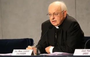 Archbishop Lorenzo Baldisseri, secretary general of the Synod of Bishops.   Alan Holdren/CNA.
