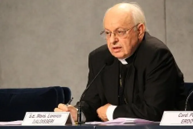 Archbishop Lorenzo Baldisseri secretary general of the Synod of Bishops Credit Alan Holdren CNA 2 CNA 11 5 13