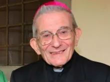 Archbishop Loris Capovilla, personnel secretary of Pope John XXIII, in a recent photo in 2013. 