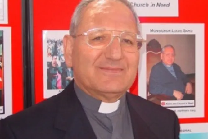 Archbishop Louis Sako of Kirkuk Credit ACN CNA World Catholic News 9 6 12