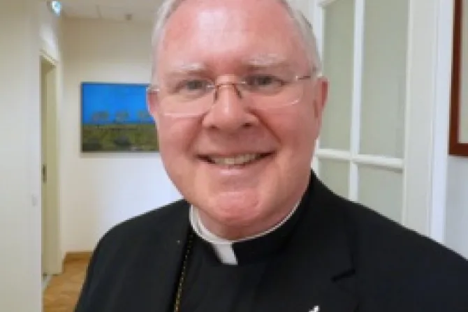 Archbishop Mark Coleridge of Brisbane Australia CNA World Catholic News 6 28 12