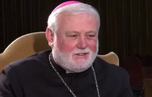 Archbishop Paul Gallagher. CNA file photo. 