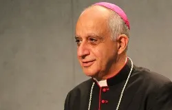 Archbishop Rino Fisichella at the Vatican Press Office on July 5, 2013. ?w=200&h=150