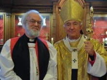 Anglican Archbishop Rowan Williams and Catholic Archbishop Vincent Nichols 