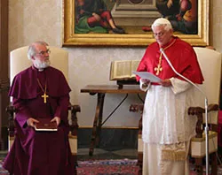 Archbishop Rowan Williams and Pope Benedict XVI meet in 2006?w=200&h=150