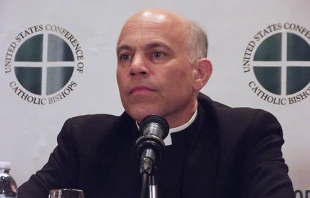 Archbishop Salvatore Cordileone of San Francisco, at the US bishops' meeting, Nov. 13, 2012.   Michelle Bauman/CNA.
