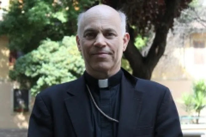 Archbishop Salvatore Cordileone in Rome on June 28 2013 Credit Lauren Cater CNA 2 CNA US Catholic News 6 28 13