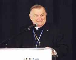 Archbishop Thomas Wenski of Miami speaks at the conference on Haiti in Washington, D.C. on June 4, 2012.?w=200&h=150