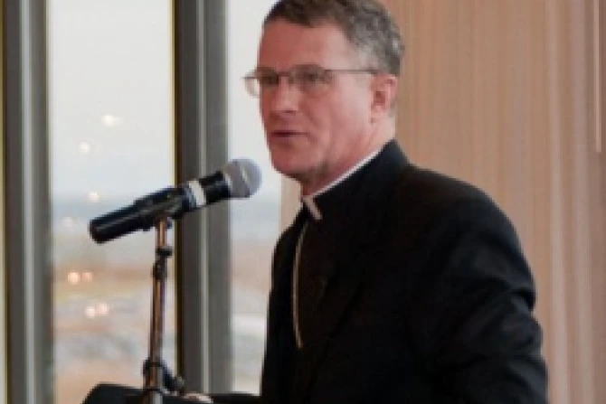 Archbishop Timothy Broglio at Langley Air Force Base Va on March 13 2012 USAF photo by Senior Airman Stephanie Rubi CNA US Catholic News 9 6 12