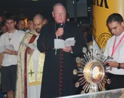 Archbishop Dolan at a catechesis session with WYD participants?w=200&h=150