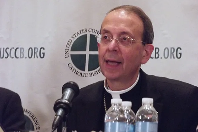 Archbishop William Lori at a Nov 12 2012 press conference for the USCCB Fall General Assembly Credit Michelle Bauman CNA