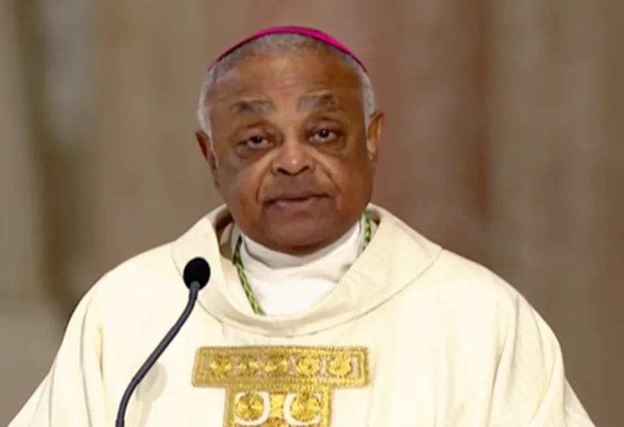 Archbishop Wilton Gregory delivers the homily at his May 21 installation Mass as Archbishop of Washington. ?w=200&h=150
