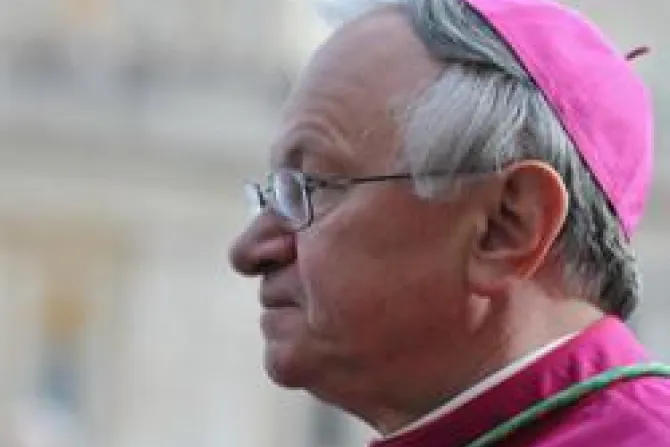 Archbishop Zygmunt Zimowski Credit Mazur CNA World Catholic News 1 27 12