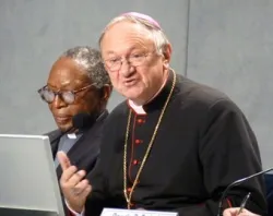 Archbishop Zygmunt Zimowski appears at a Nov. 2012 Vatican press conference. ?w=200&h=150