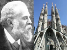 Architect Antonio Gaudi and Sagrada Familia