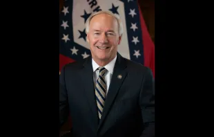Arkansas Governor Asa Hutchinson, who signed the 'triggered' abortion ban Feb. 19, 2019. Photo courtesy of the governor's office. 