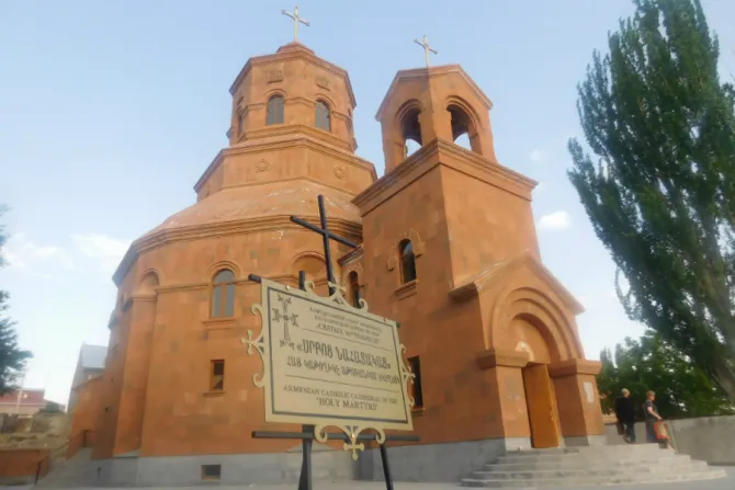 Armenian Catholic Cathedral of the Holy Martyrs   Gyumri CNA