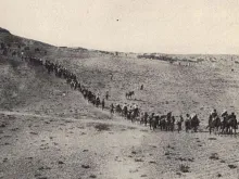 Armenians being deported. 