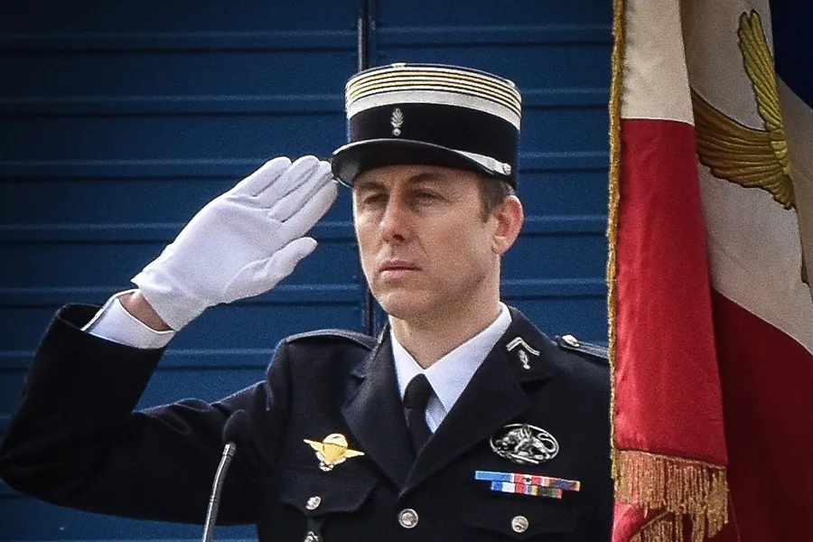 Arnaud Beltrame, the policeman who died after saving hostages of an Islamist gunman in a March 23 seige. ?w=200&h=150