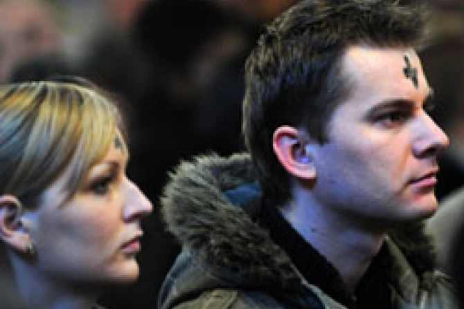 Ash Wednesday Service in Westminster Cathedral Photo Credit Mazur CNA World Catholic News 3 8 11