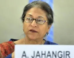 Asma Jahangir addresses during the ECOSOC High-Level Segment. ?w=200&h=150