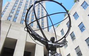 Atlas at Rockefeller Center.   'Another Believer' CC 4.0