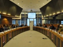 Attendees of the Week for Life meeting organized by the European Conference of Bishops, March 27, 2012. 