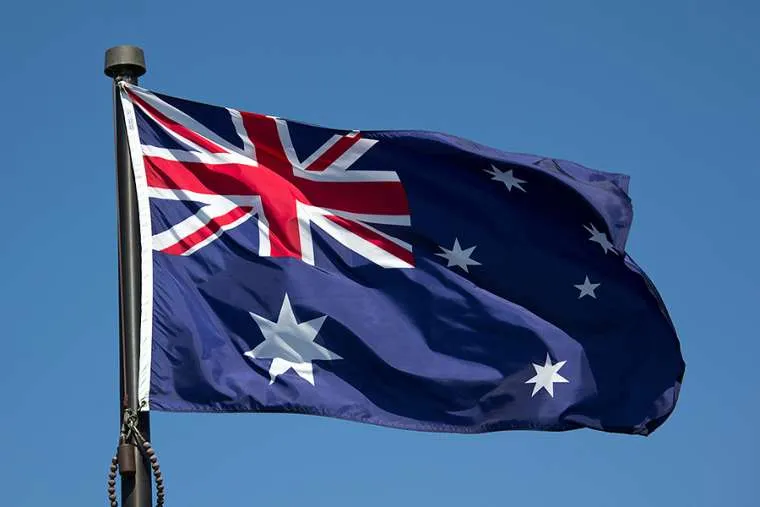 The flag of Australia. ?w=200&h=150