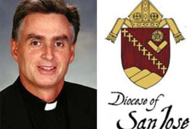 Auxiliary Bishop Thomas A Daly Diocese of San Jose logo CNA US Catholic News 3 16 11