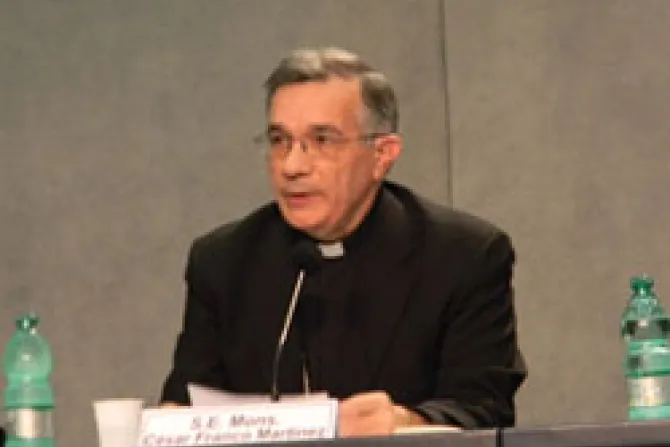 Auxiliary Bishop of Madrid Cesar Franco Martinez  CNA Vatican Catholic News 10 05 10