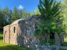 The replica of the House of the Virgin Mary in Jamaica, Vt.